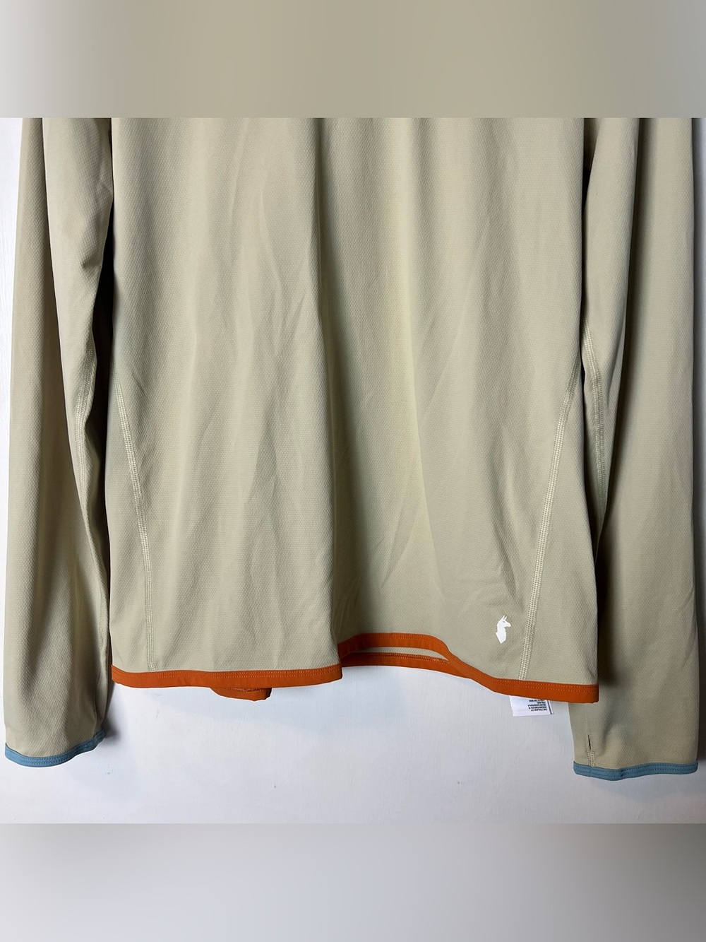 Cotopaxi Mens Sombra Sun Hoodie UPF50 Sage Colorblock Hiking Pullover M - Picture 5 of 7